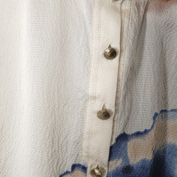 Diane von Furstenberg Women's Tank Top Silk Floral Capsule Wearable Art Size 2 - Picture 6 of 9